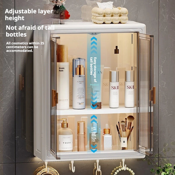 Magnetic No-Drill Bath Shelf
